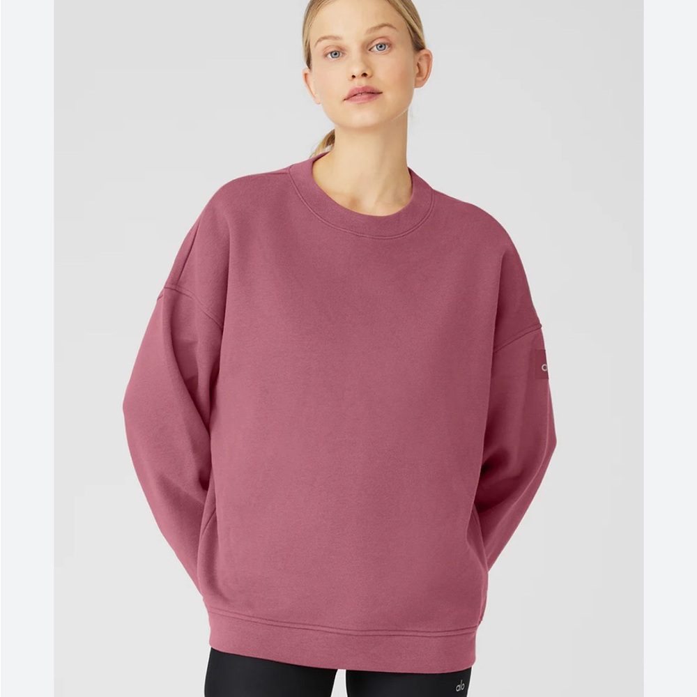 ALO YOGA RENOWN HEAVY WEIGHT CREW NECK